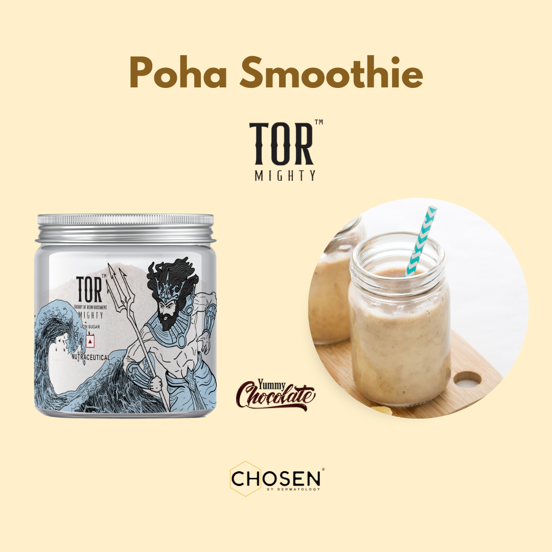 Poha Smoothie with TOR™ Mighty Marine Collagen Supplement