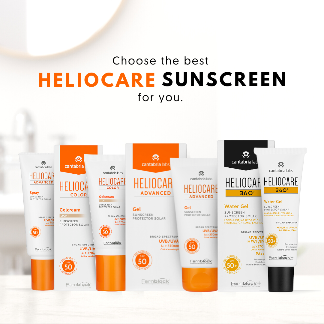 How to choose the best Heliocare sunscreen Top tips CHOSEN Store