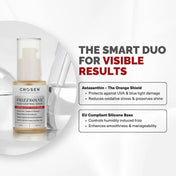 Astaxanthin & Silicone Base - The smart duo for visible results