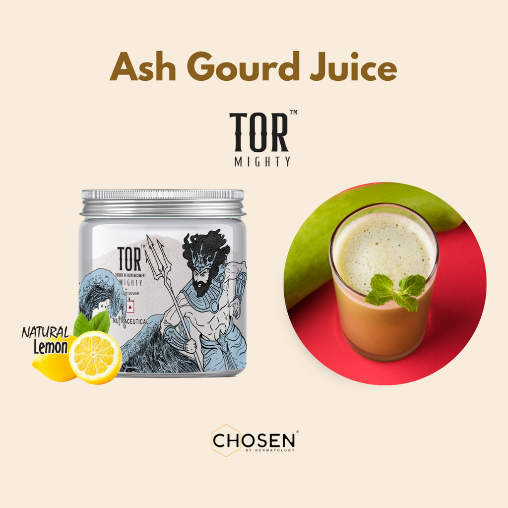 Ash Gourd Juice with TOR™ Mighty Marine Collagen Supplement