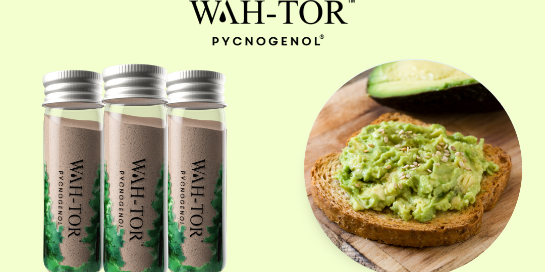 Avocado Toast with WAH-TOR™ Pycnogenol®