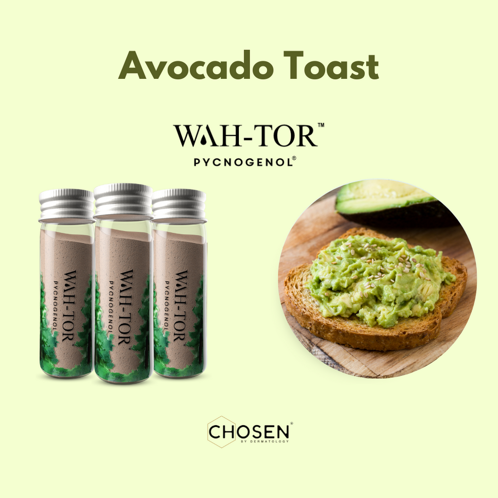 Avocado Toast with WAH-TOR™ Pycnogenol®