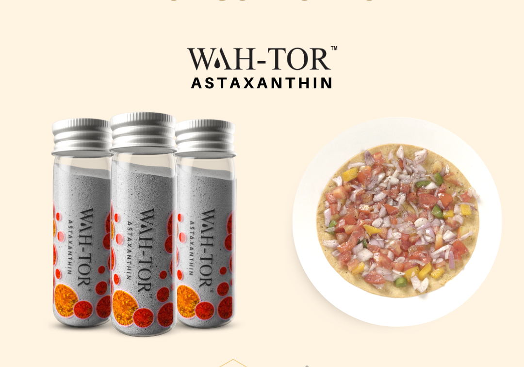 Baked Kakra with Astaxanthin Collagen Builder