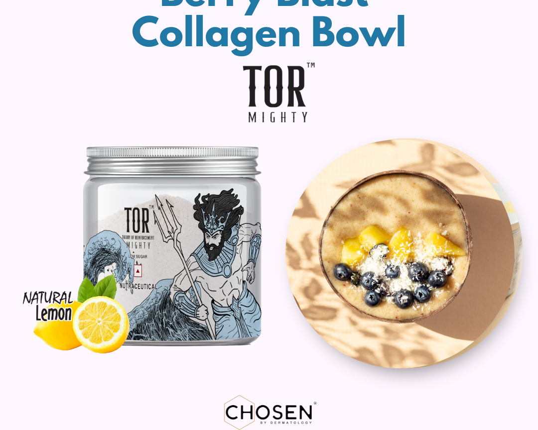 Berry Blast Collagen Bowl with TOR™ Mighty Collagen Supplement