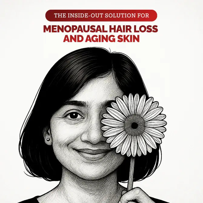The Inside-Out Solution for Menopausal Hair Loss and Aging Skin