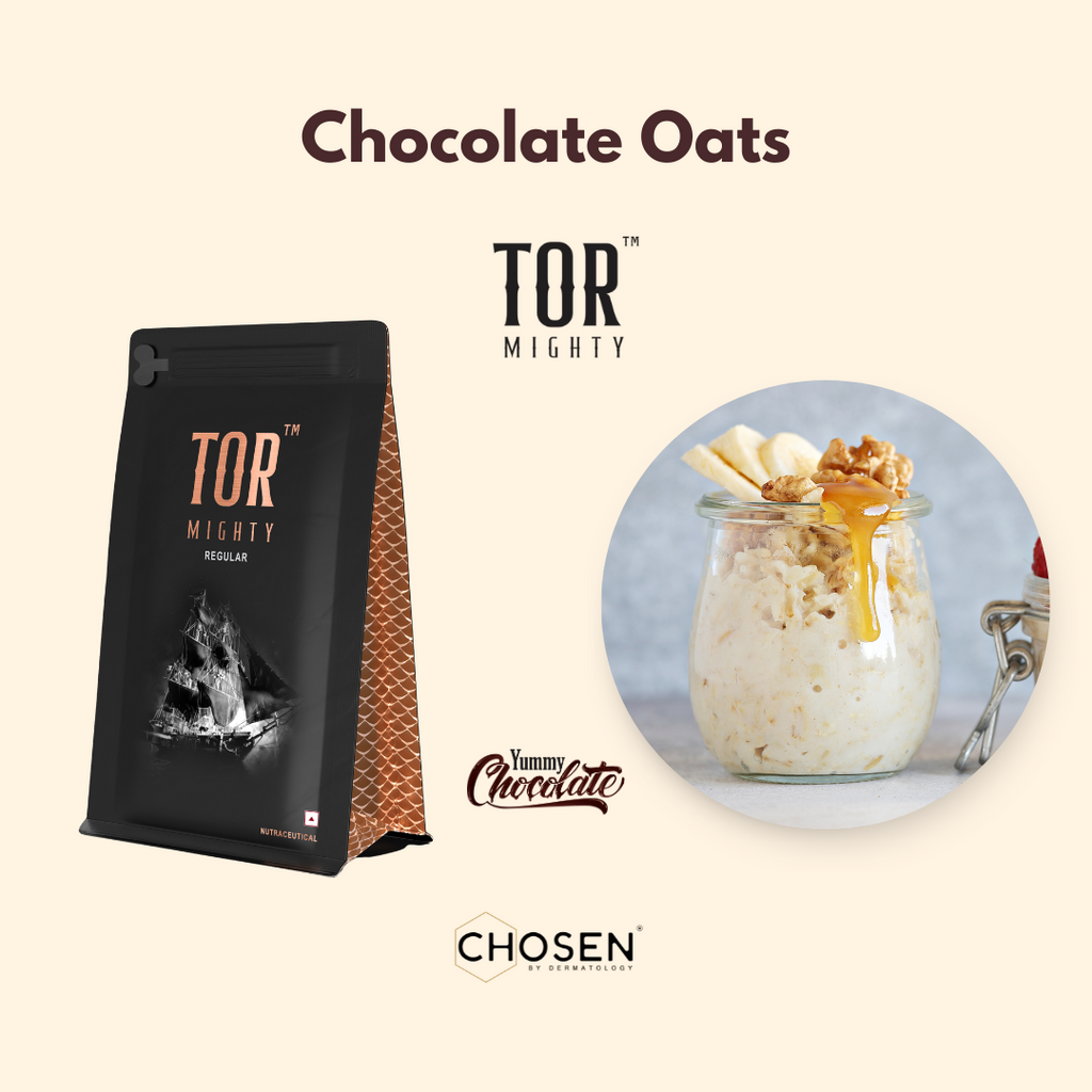 Chocolate Oats with TOR™ Mighty Chocolate Collagen Supplement
