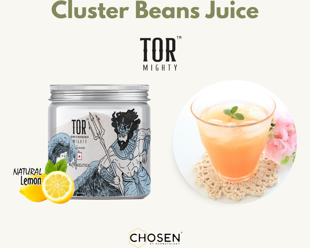 Cluster Beans Juice with TOR™ Mighty Marine Collagen Supplement