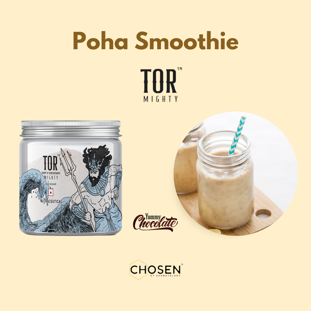 Poha Smoothie with TOR™ Mighty Marine Collagen Supplement 