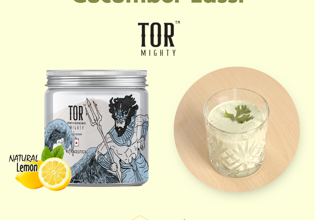 Cucumber Lassi with TOR™ Mighty Collagen Powder