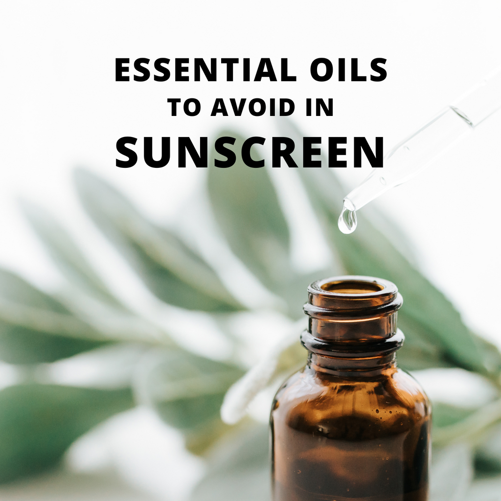 Essential oils to avoid in sunscreen