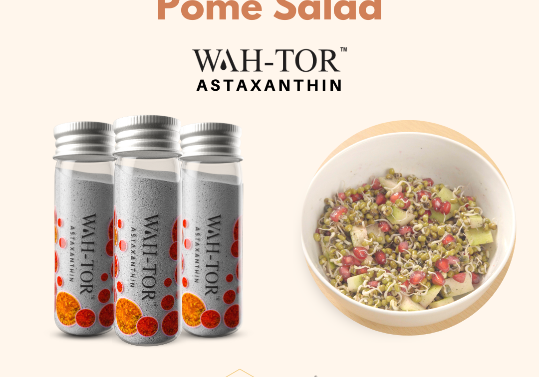 Green Gram Pome Salad with WAH-TOR™ Astaxanthin