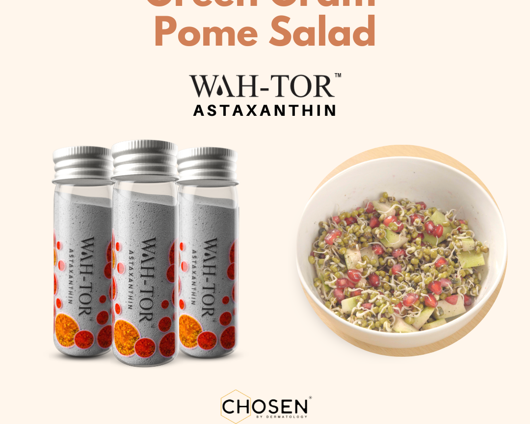 Green Gram Pome Salad with WAH-TOR™ Astaxanthin