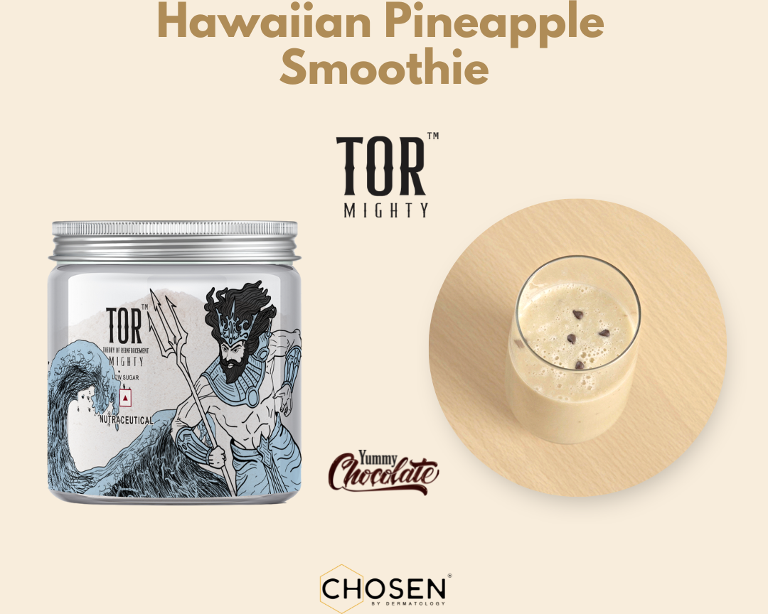 Hawaiian Pineapple Smoothie with TOR™ Mighty Marine Collagen Powder