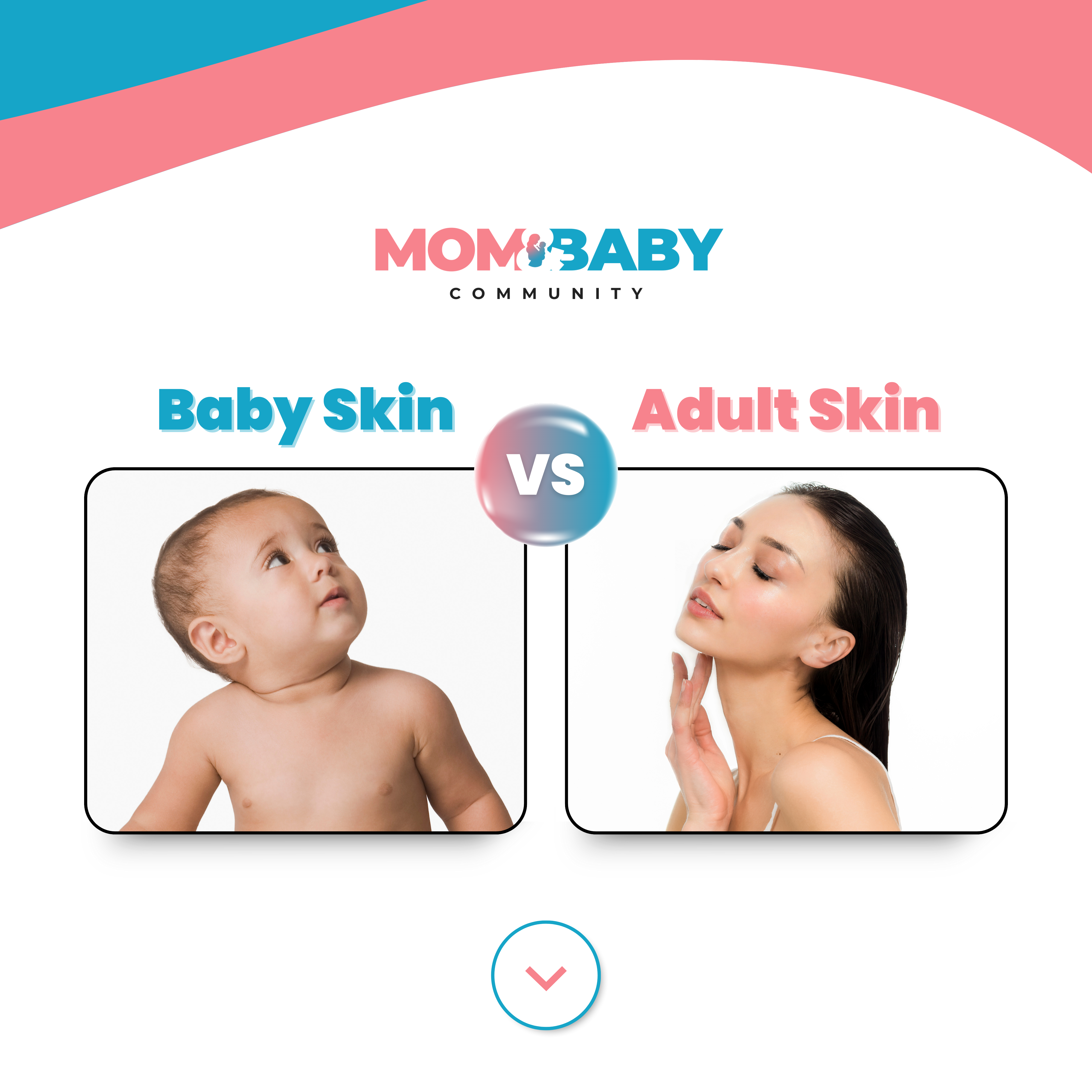 How is baby skin different from adult skin?