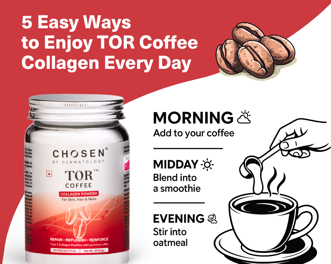 How to Add TOR Coffee Collagen to Your Daily Routine