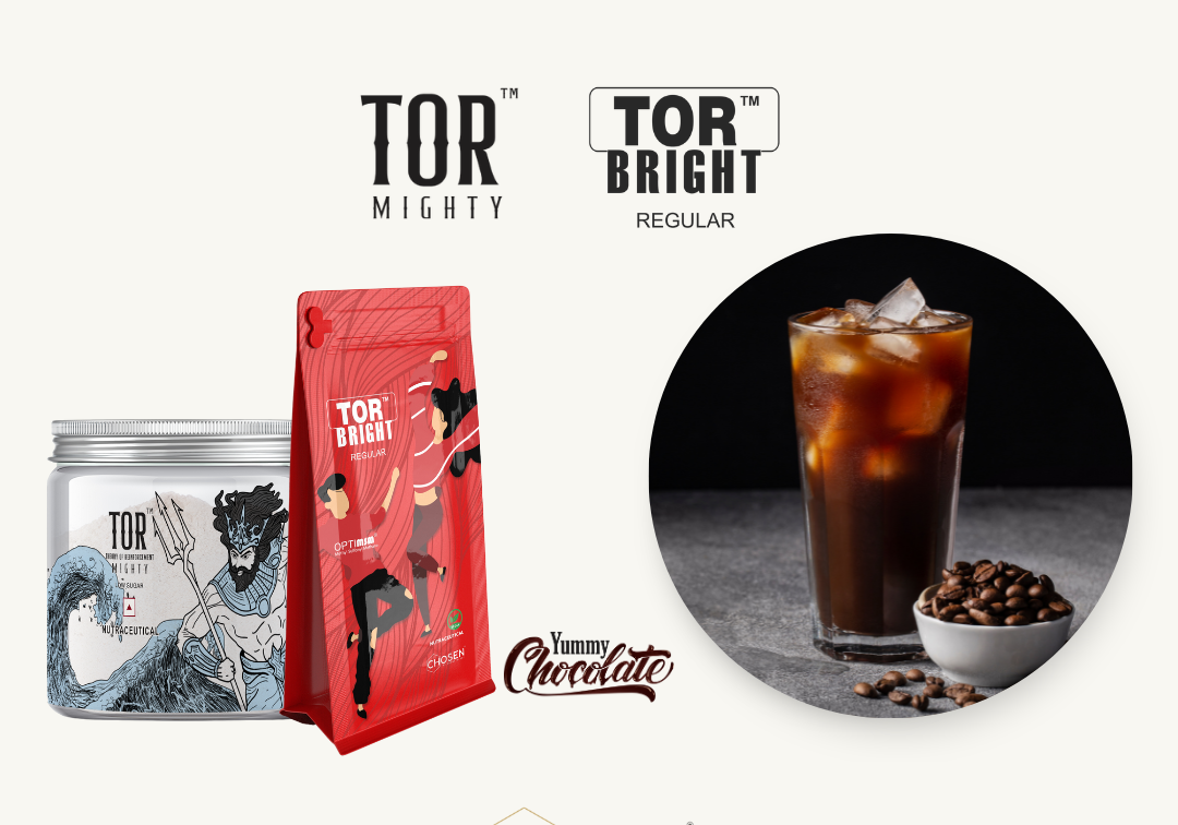 Iced Coffee with TOR™ Bright & TOR™ Mighty
