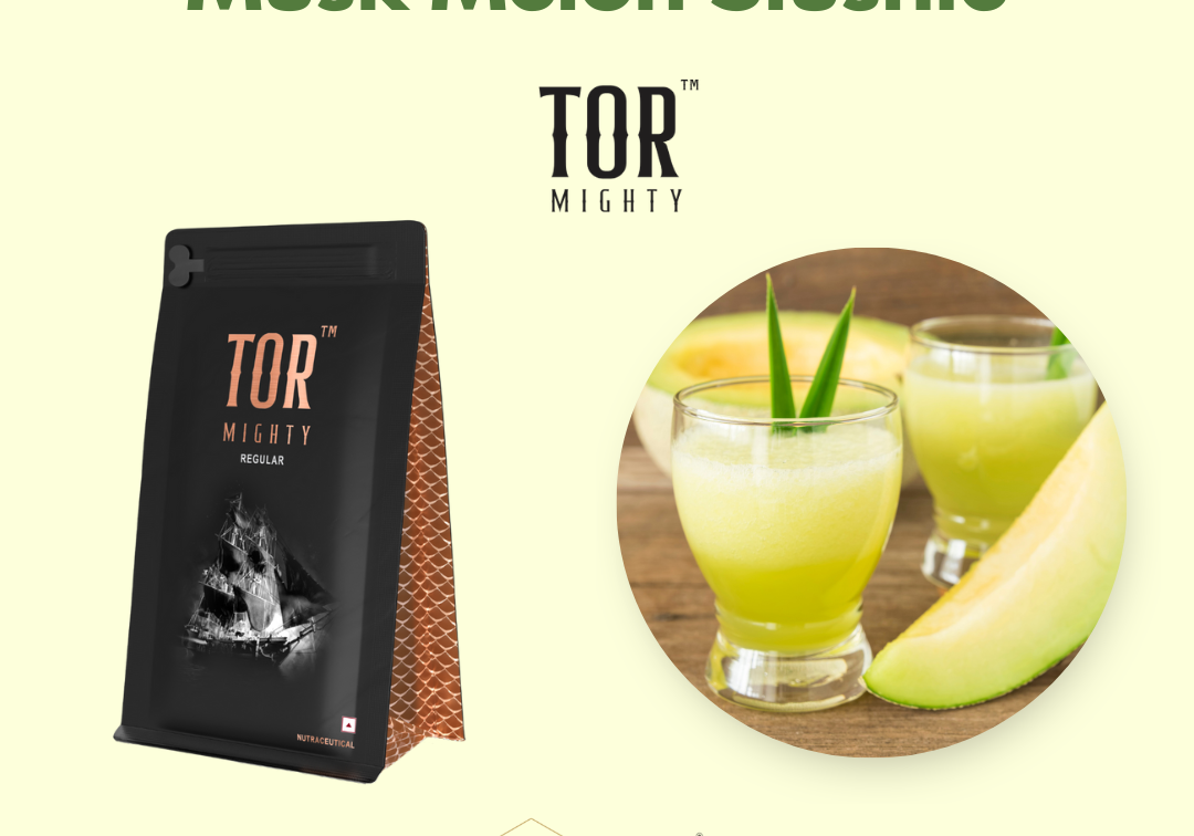 Musk Melon Slushie with TOR™ Mighty Collagen Supplement