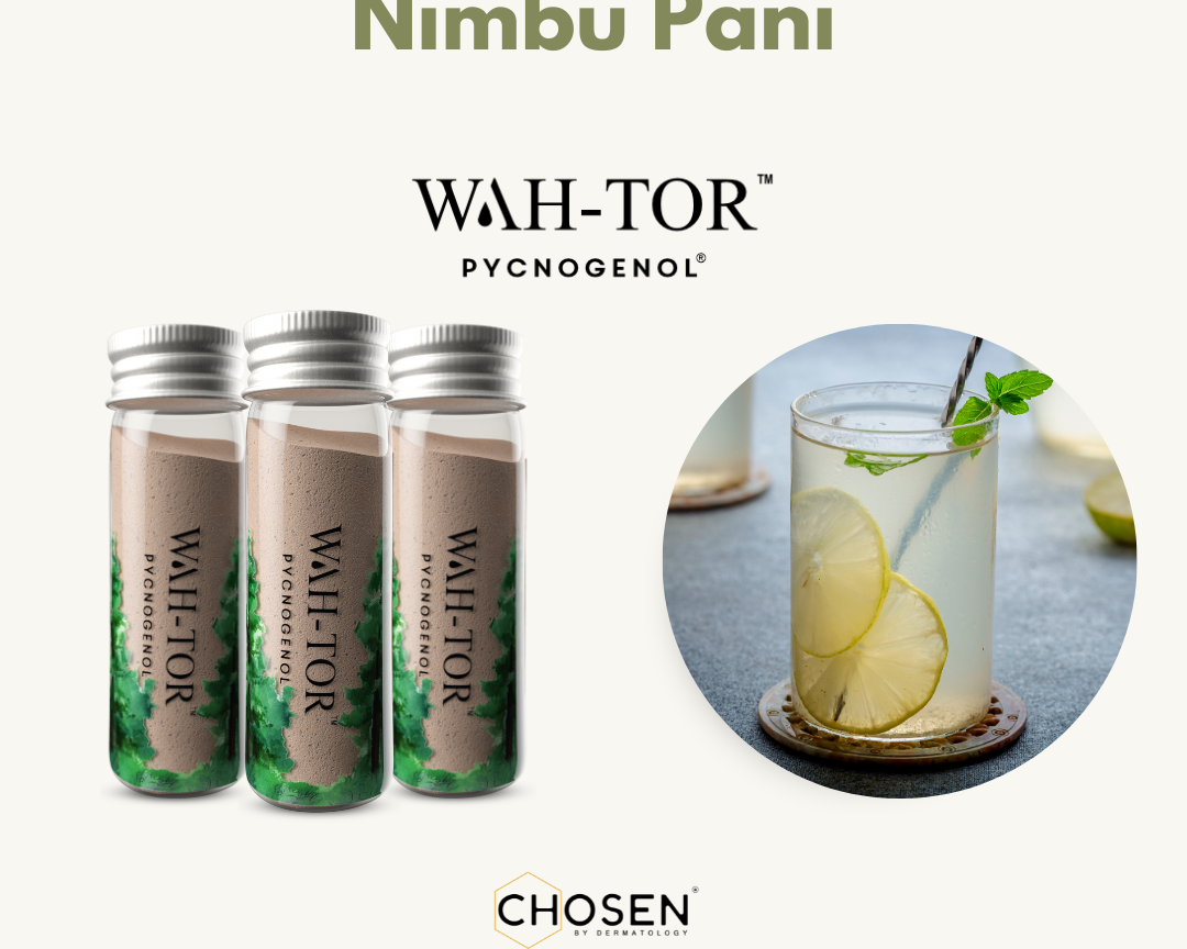 Nimbu Pani with WAH-TOR™ Pycnogenol® Collagen Builder