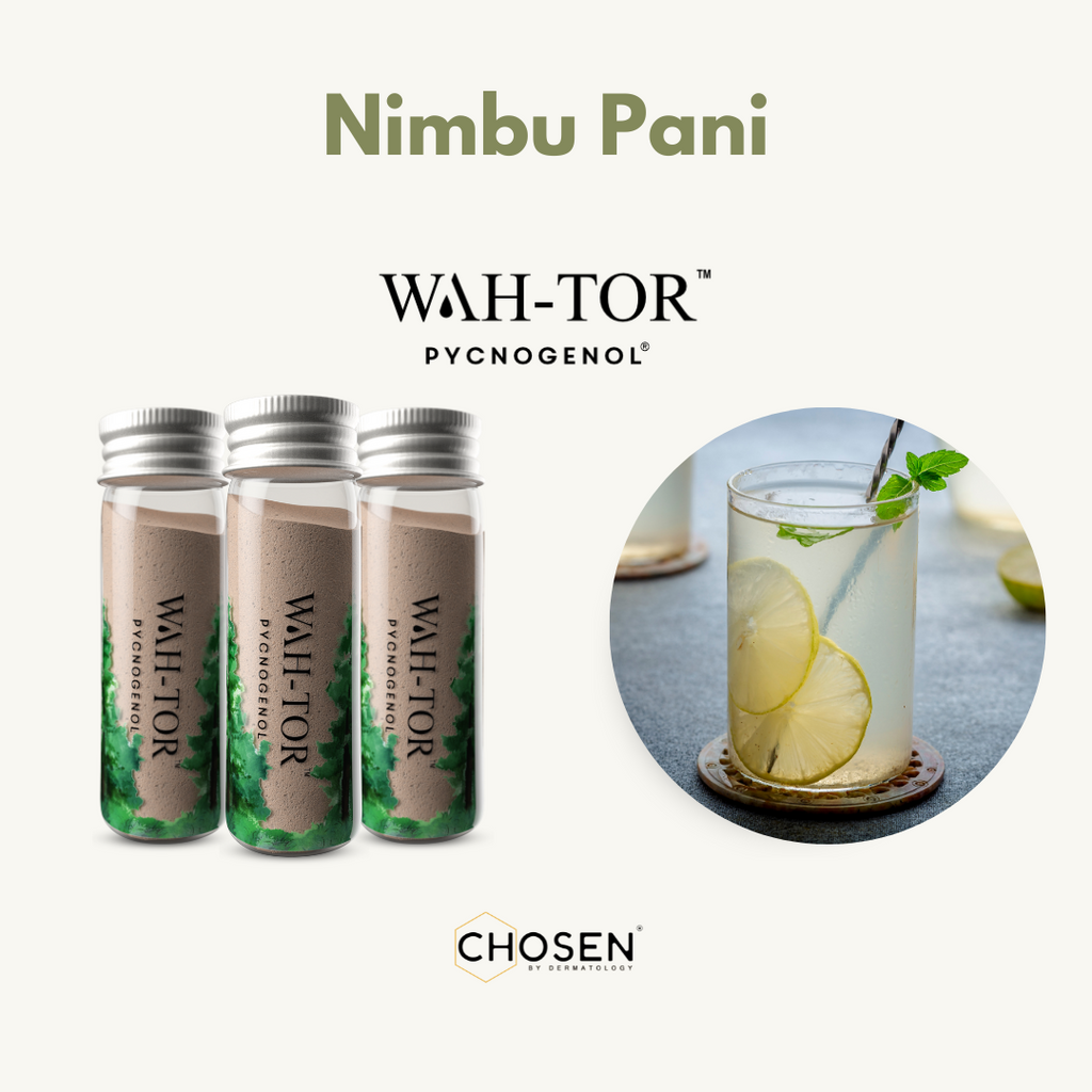 Nimbu Pani with WAH-TOR™ Pycnogenol® Collagen Builder