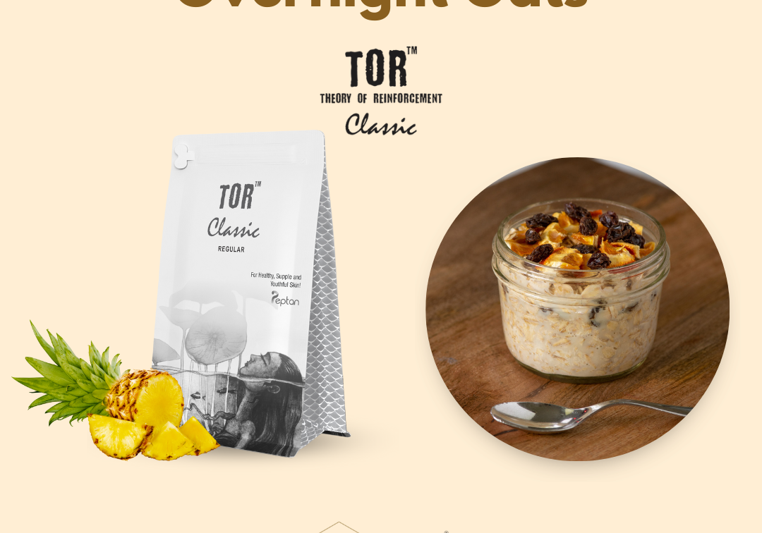 Overnight Oats with TOR™ Classic Collagen Supplement