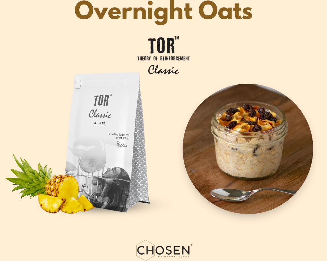 Overnight Oats with TOR™ Classic Collagen Supplement