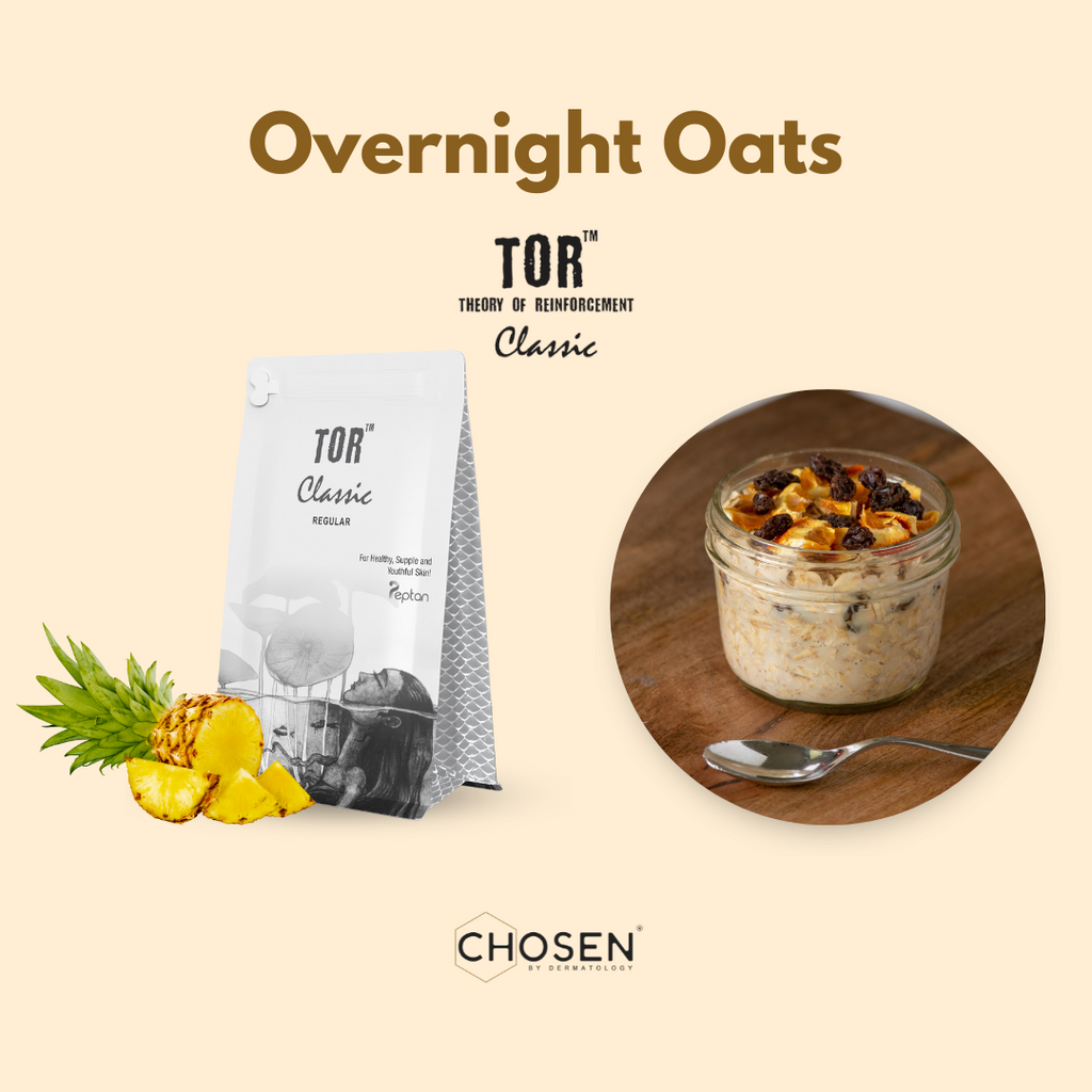 Overnight Oats with TOR™ Classic Collagen Supplement