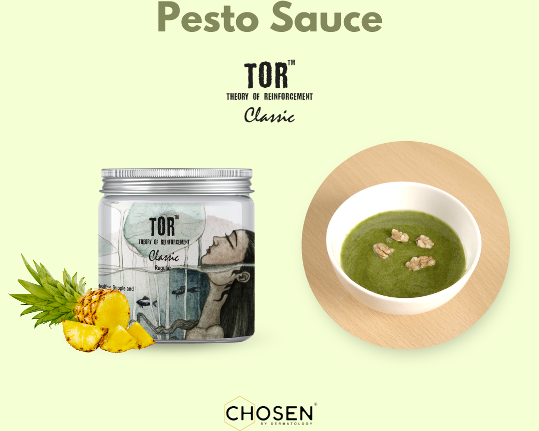 Pesto Sauce with Collagen Supplement