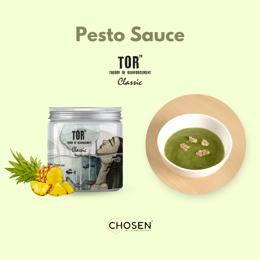 Pesto Sauce with Collagen Supplement