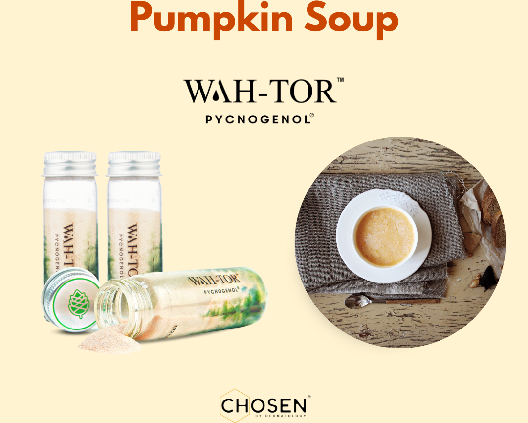 Pumpkin Soup with Pycnogenol Collagen Builder