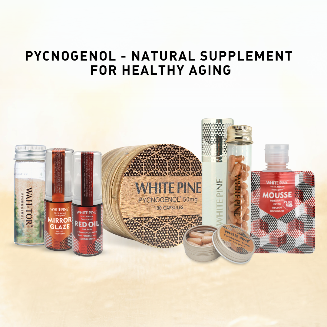 Pycnogenol for aging skin