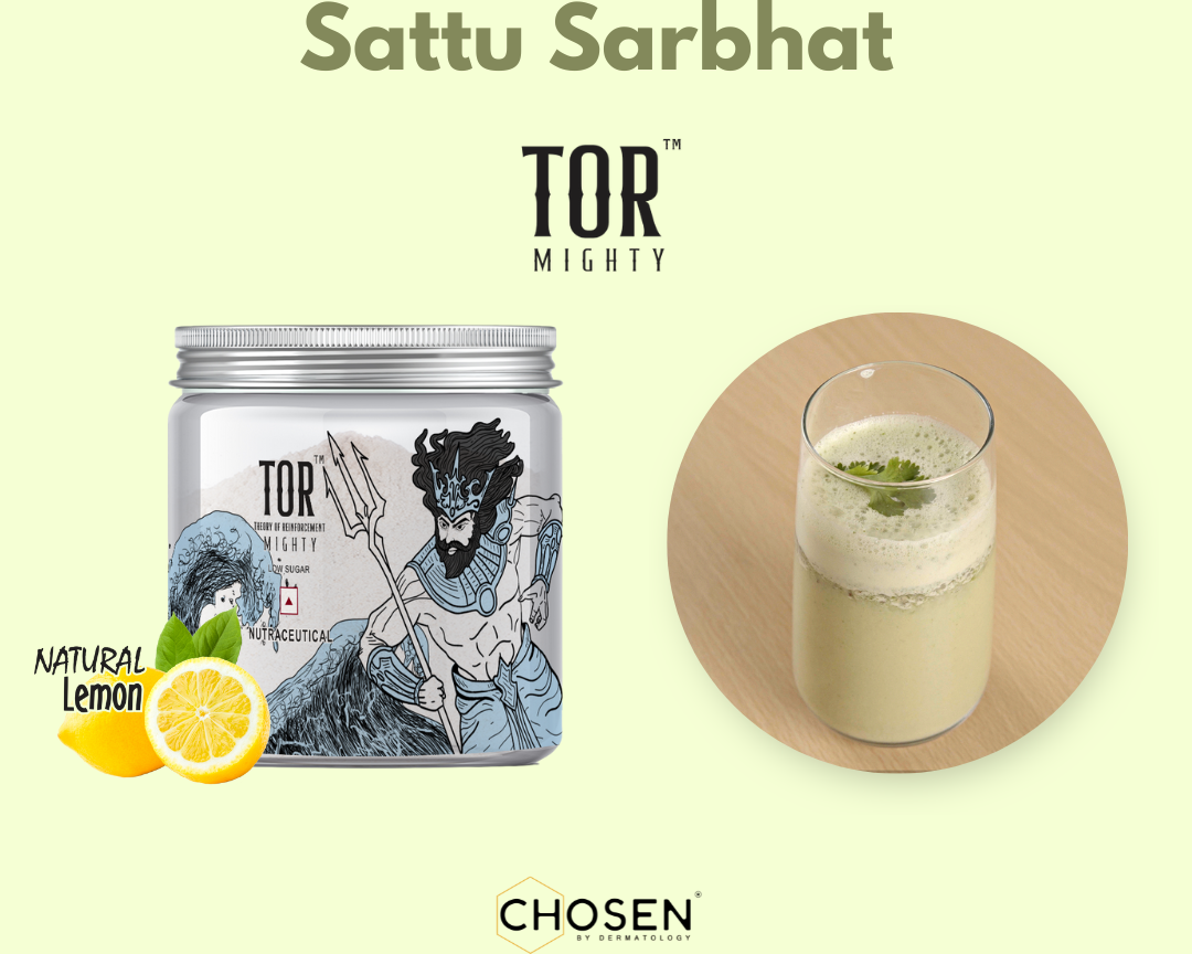 Sattu Sharbat with TOR™ Mighty Marine Collagen Powder