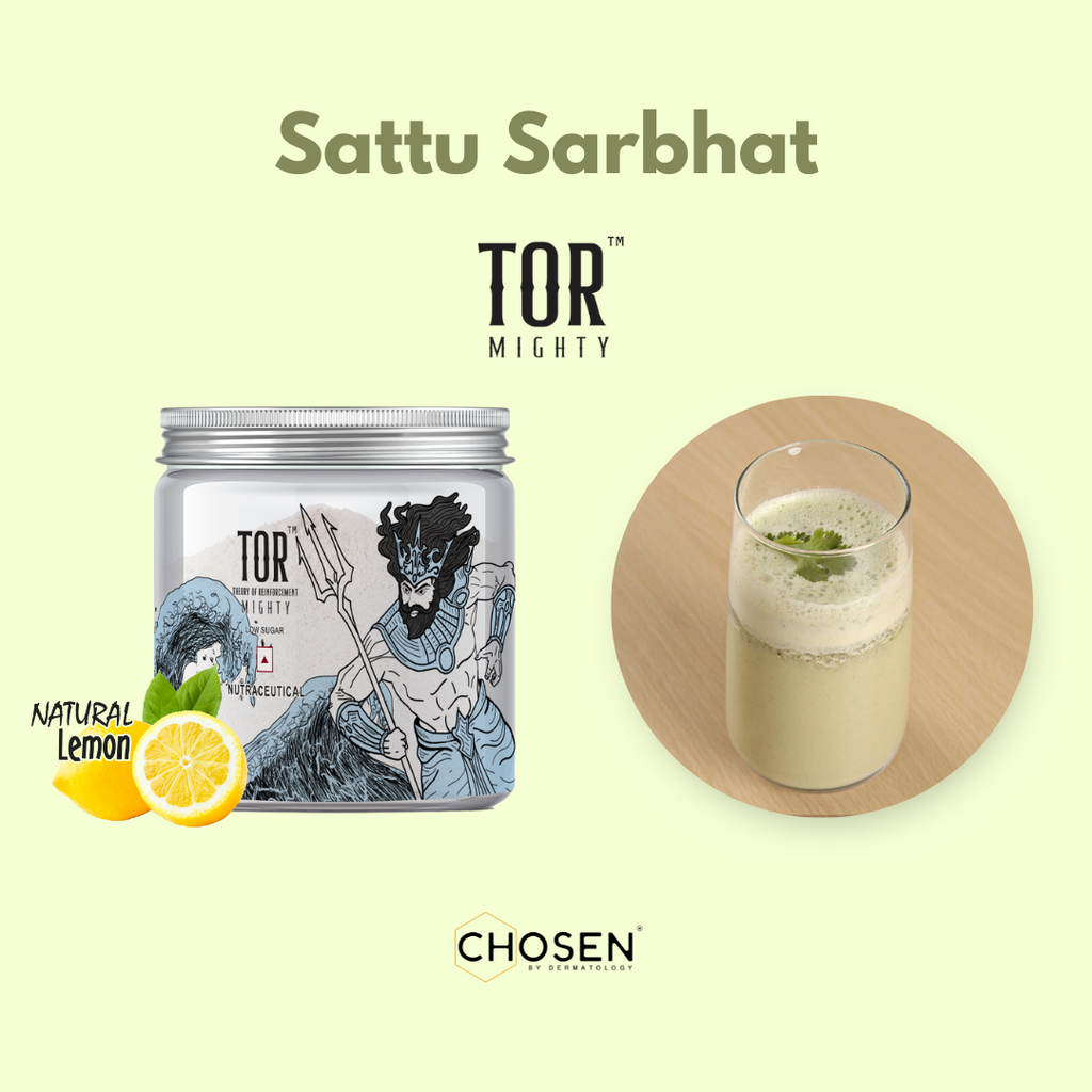 Sattu Sharbat with TOR™ Mighty Marine Collagen Powder