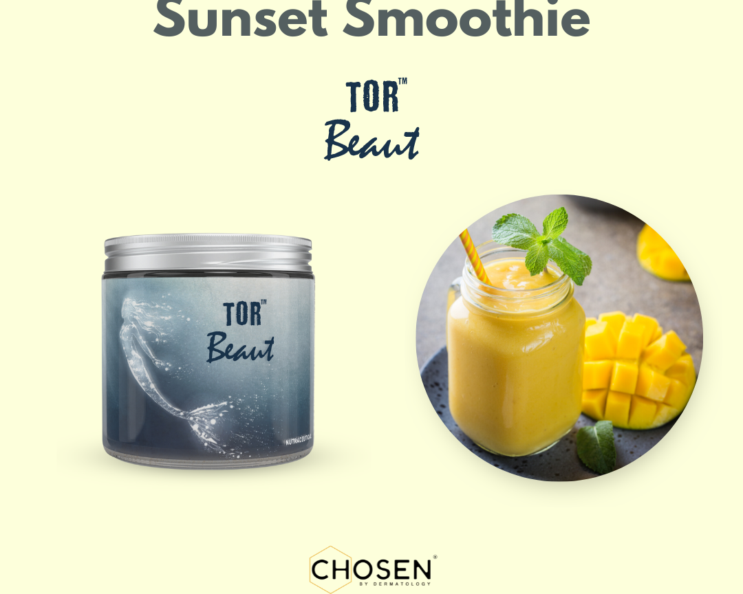 Sunset Smoothie with TOR™ Beaut Collagen Supplement
