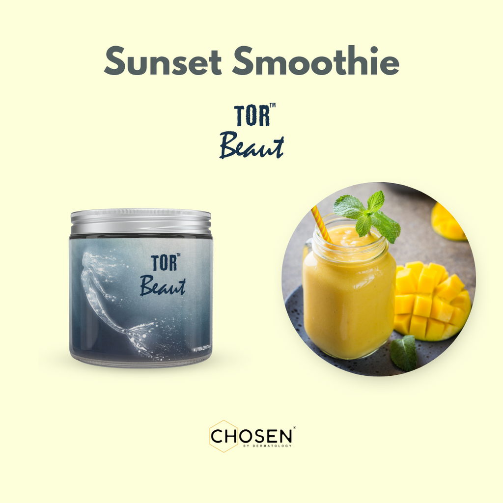 Sunset Smoothie with TOR™ Beaut Collagen Supplement