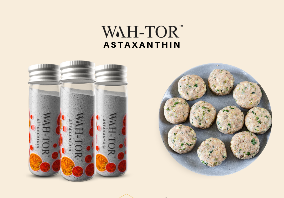 Sweet Potato Balls with WAH-TOR™ Astaxanthin Vegan Collagen Builder