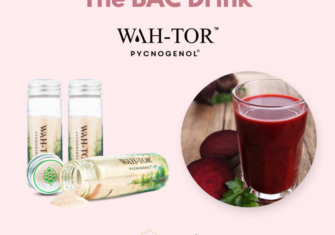 The BAC drink with vegan collagen builder