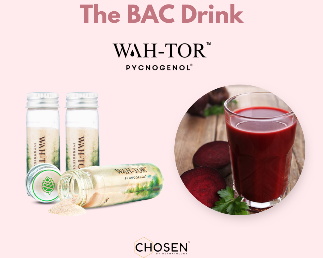 The BAC drink with vegan collagen builder