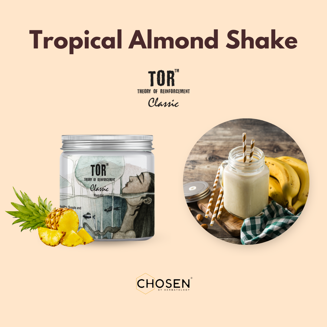 Tropical Almond Shake with TOR™ Classic Marine Collagen Supplement