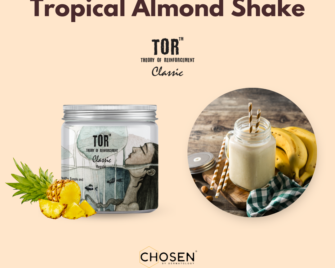 Tropical Almond Shake with TOR™ Classic Marine Collagen Supplement