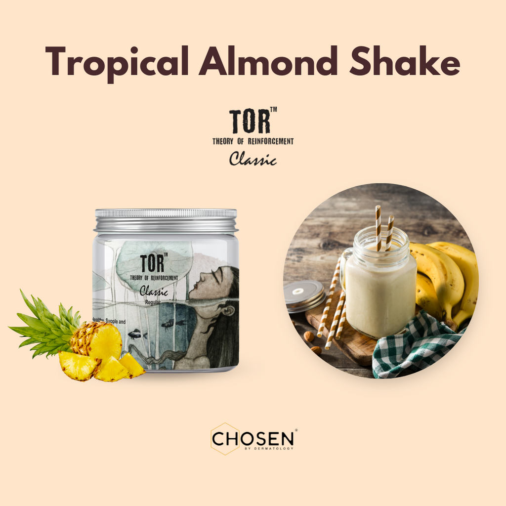 Tropical Almond Shake with TOR™ Classic Marine Collagen Supplement