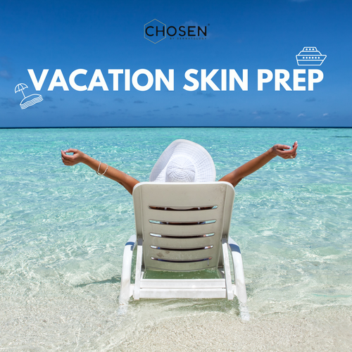 How do I prepare my skin for a vacation?