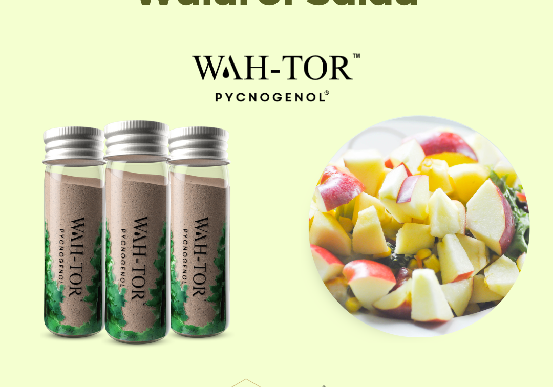 Waldorf Salad with WAH-TOR™  Pycnogenol® Collagen Builder