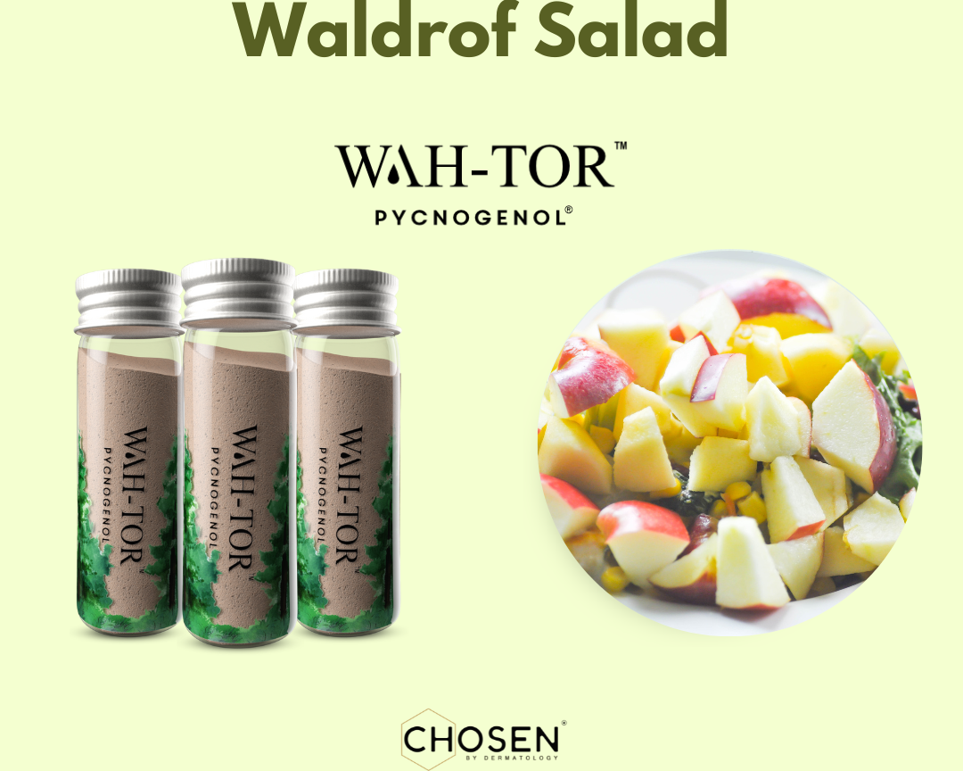 Waldorf Salad with WAH-TOR™  Pycnogenol® Collagen Builder
