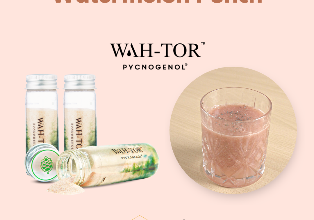 Watermelon Punch with WAH-TOR™ Pycnogenol® Supplement
