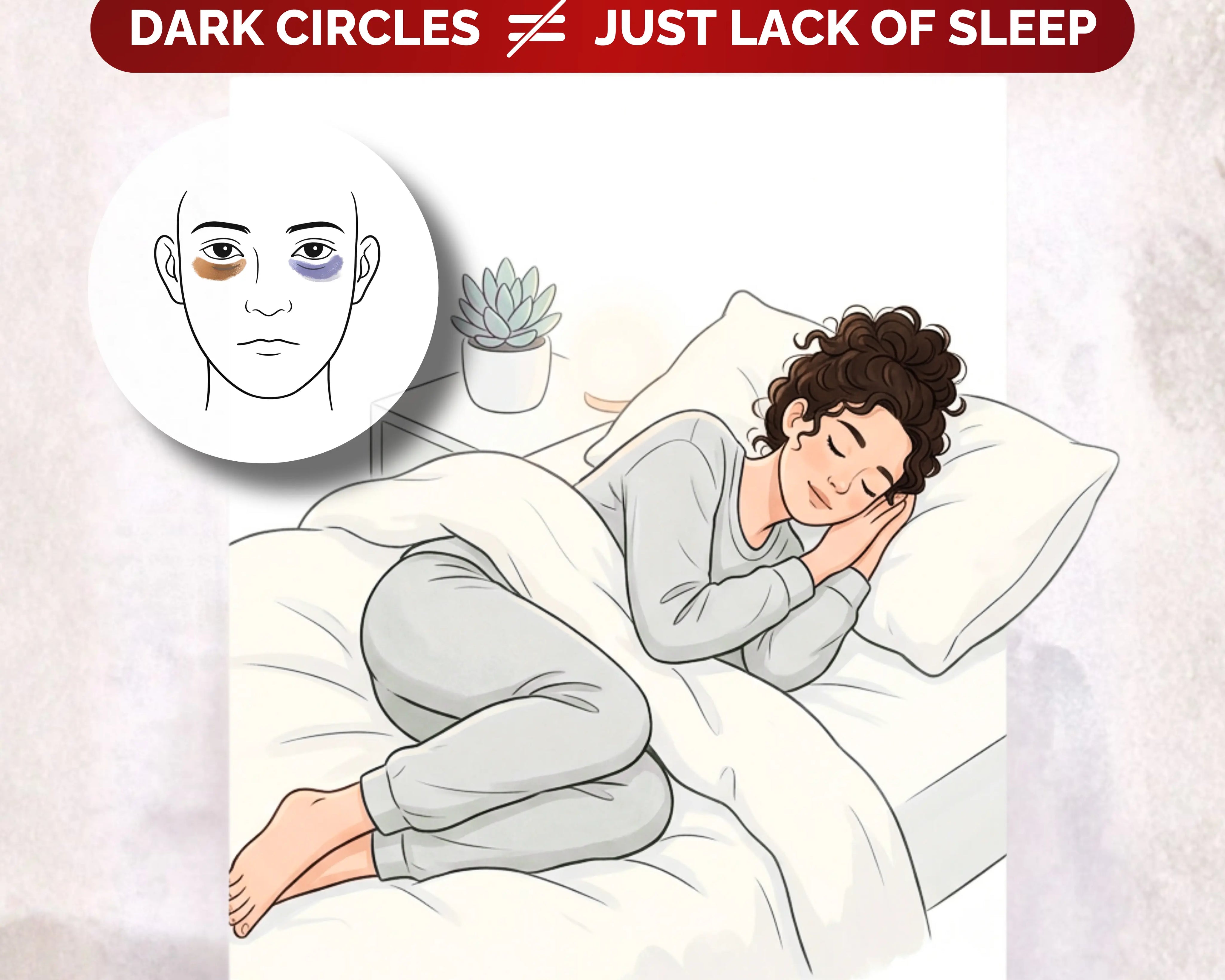Dark Circles Under the Eyes: Causes and Treatment