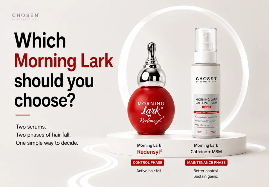 Pick your Morning Lark - How to choose between Morning Lark Redensyl and Morning Lark Caffeine + MSM