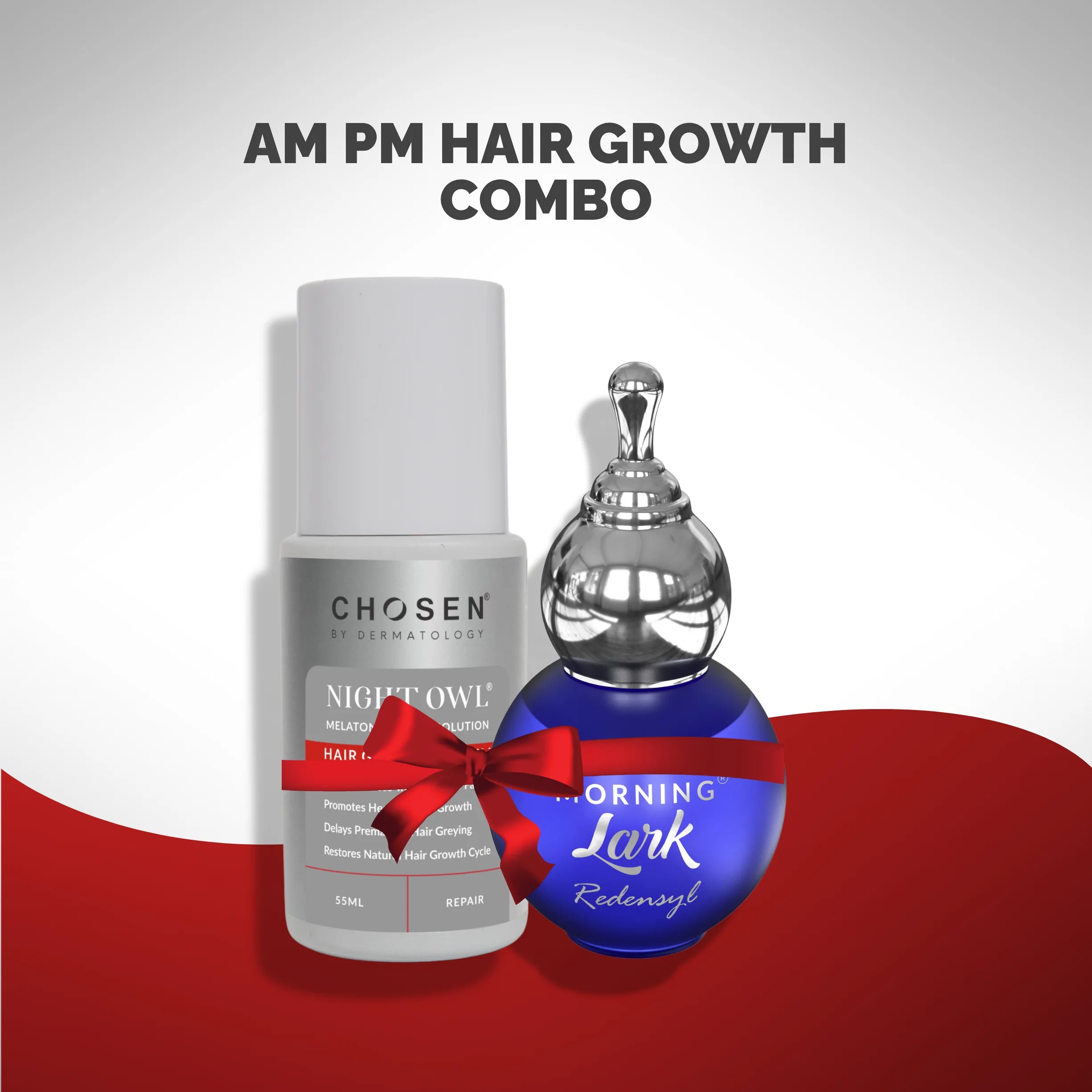 AM - PM Hair Growth Serum Combo