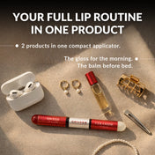 CHOSEN Tinted Lip Gloss + Ceramide Lip Balm Combo