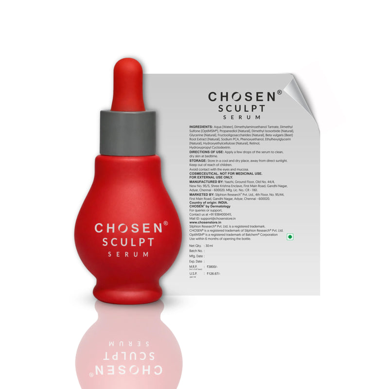 CHOSEN Sculpt Serum | Double Chin & Jawline Firming