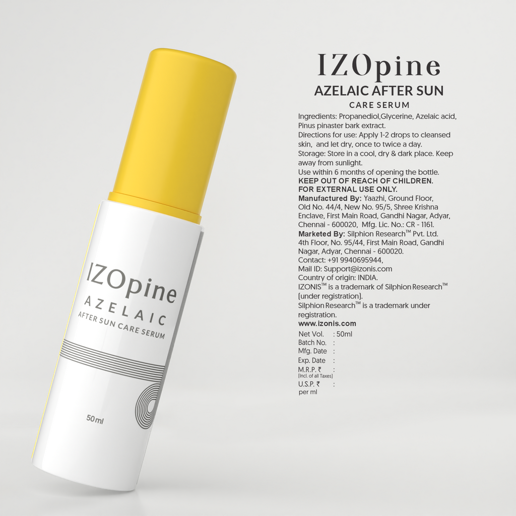 IZOPine Azelaic After Sun Care Serum 50ml